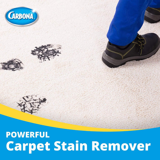 Carbona Carpet Cleaner with Brush | Oxy-Powered Foam for Spot Stain Removal | 27.5 Fl Oz, Pack of 1